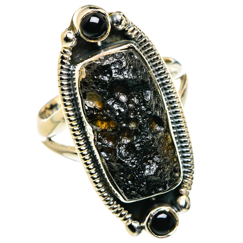 Tektite Rings handcrafted by Ana Silver Co - RING79904