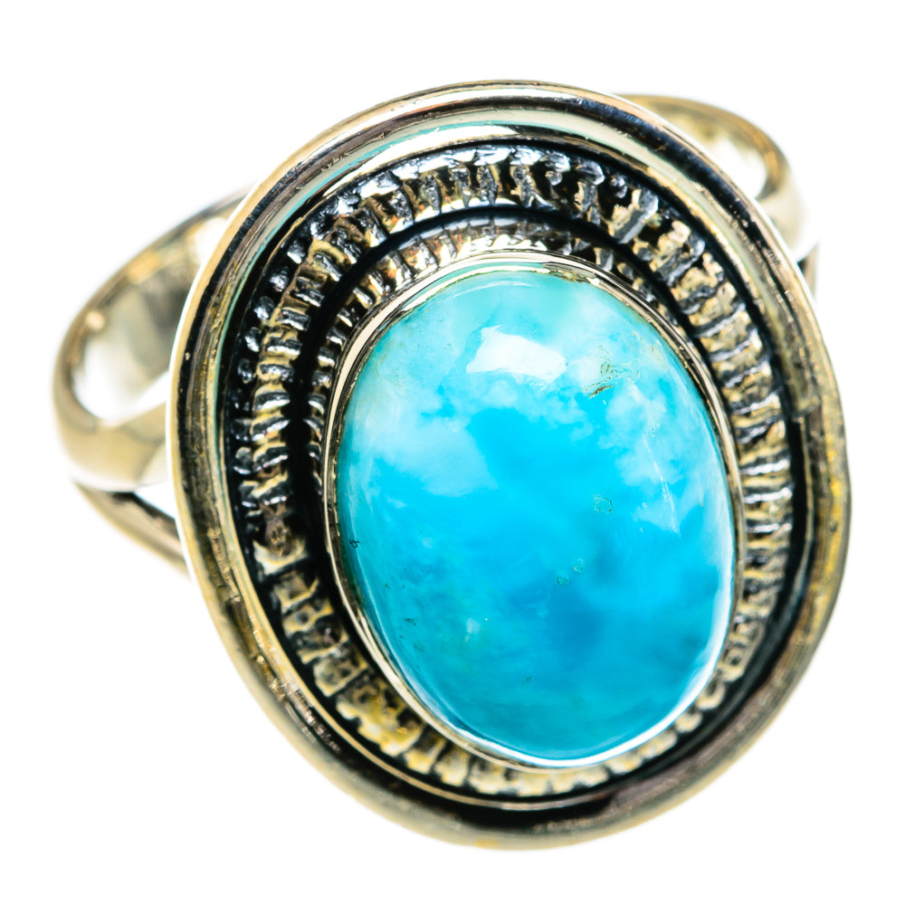 Larimar Rings handcrafted by Ana Silver Co - RING79978
