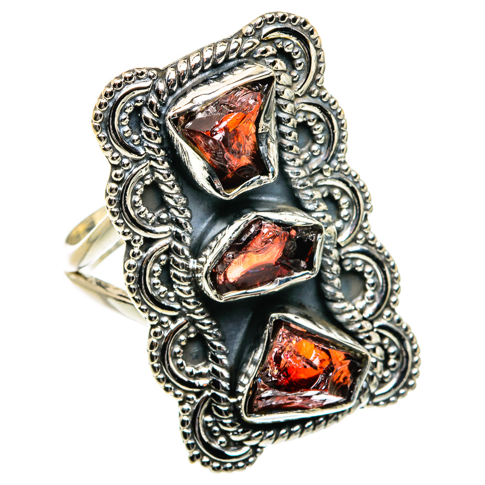 Garnet Rings handcrafted by Ana Silver Co - RING79992