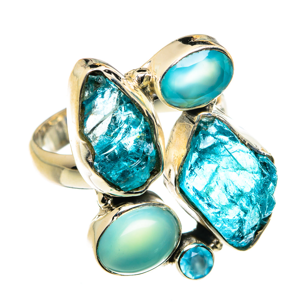 Apatite Rings handcrafted by Ana Silver Co - RING80046