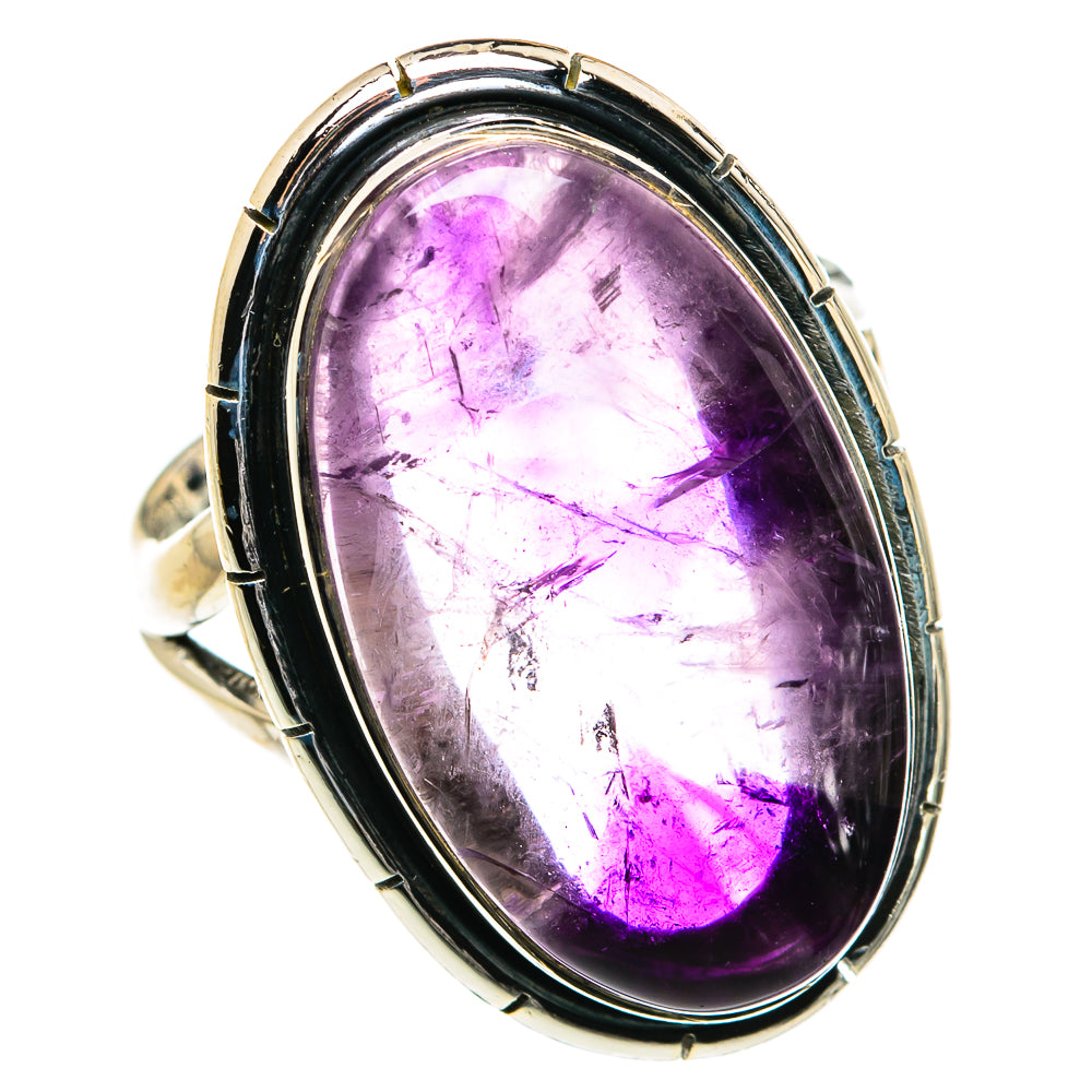 Amethyst Rings handcrafted by Ana Silver Co - RING80096