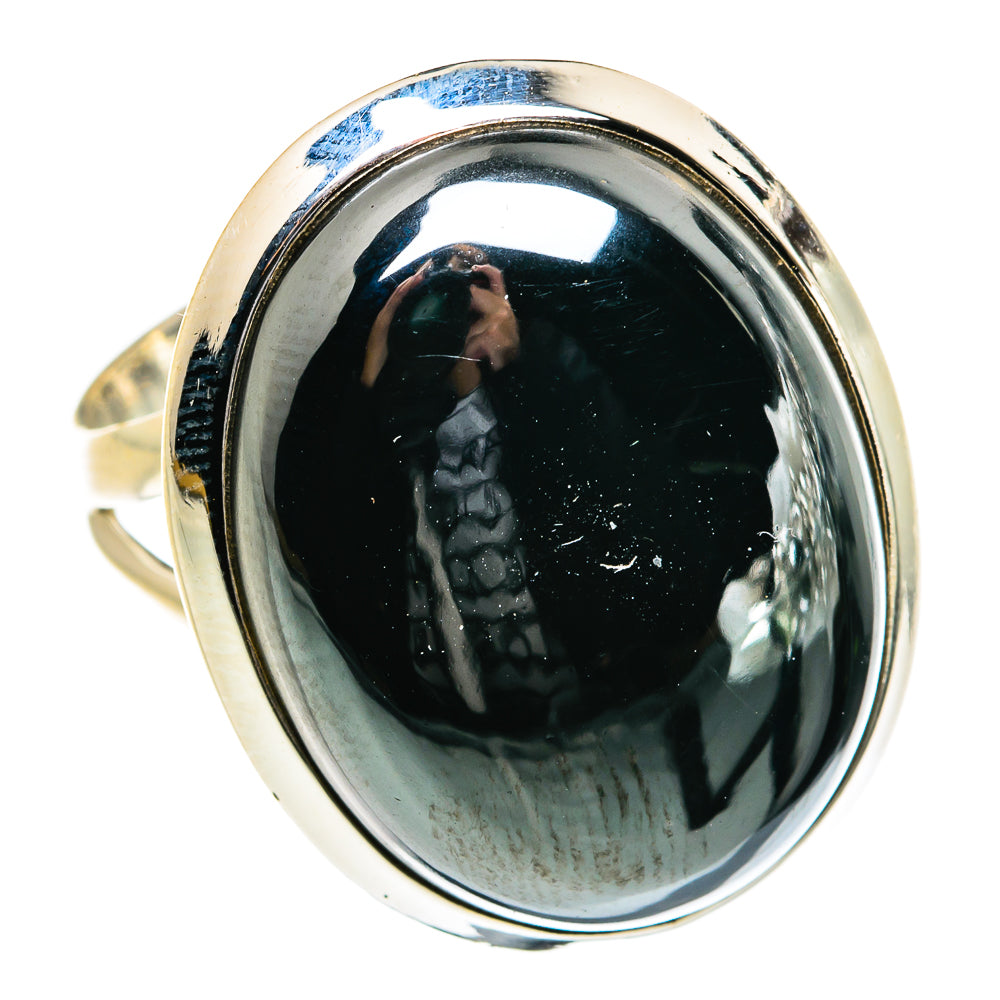 Hematite Rings handcrafted by Ana Silver Co - RING80107