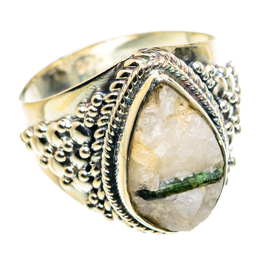 Chrome Diopside Rings handcrafted by Ana Silver Co - RING80135
