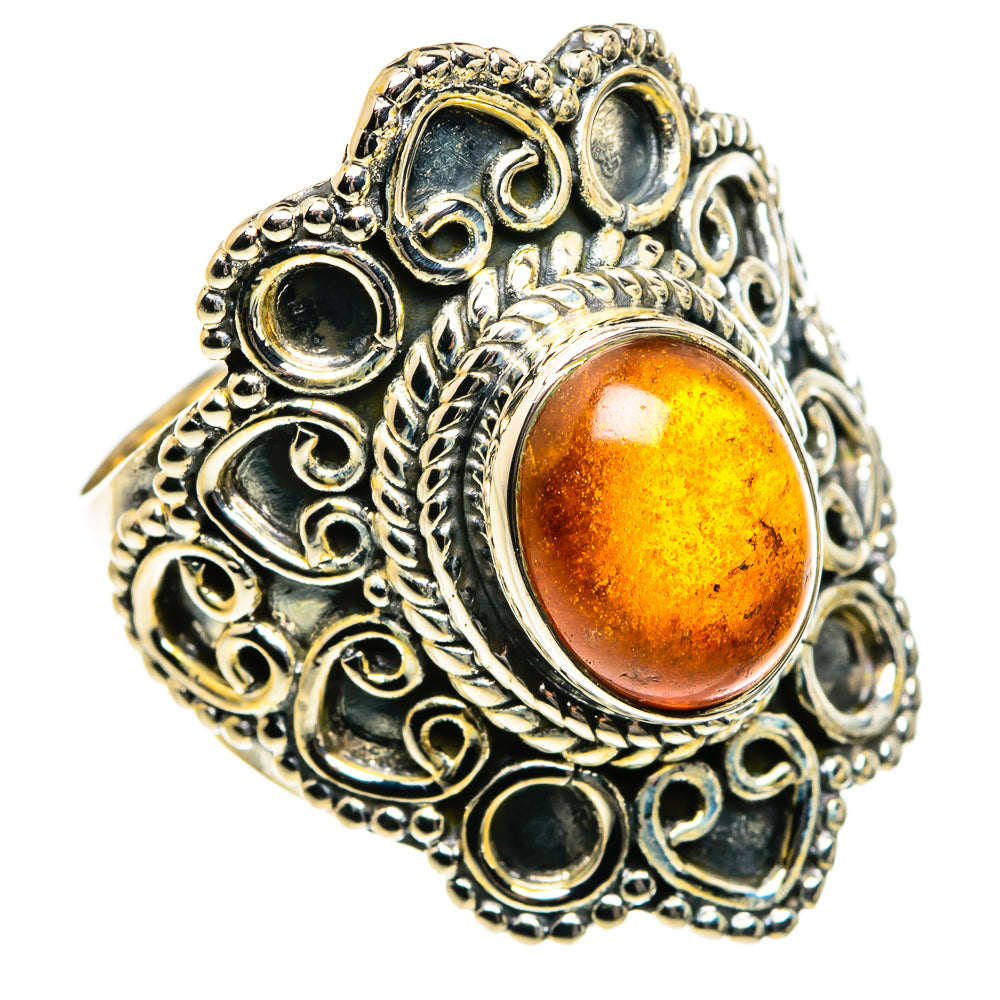 Carnelian Rings handcrafted by Ana Silver Co - RING80158