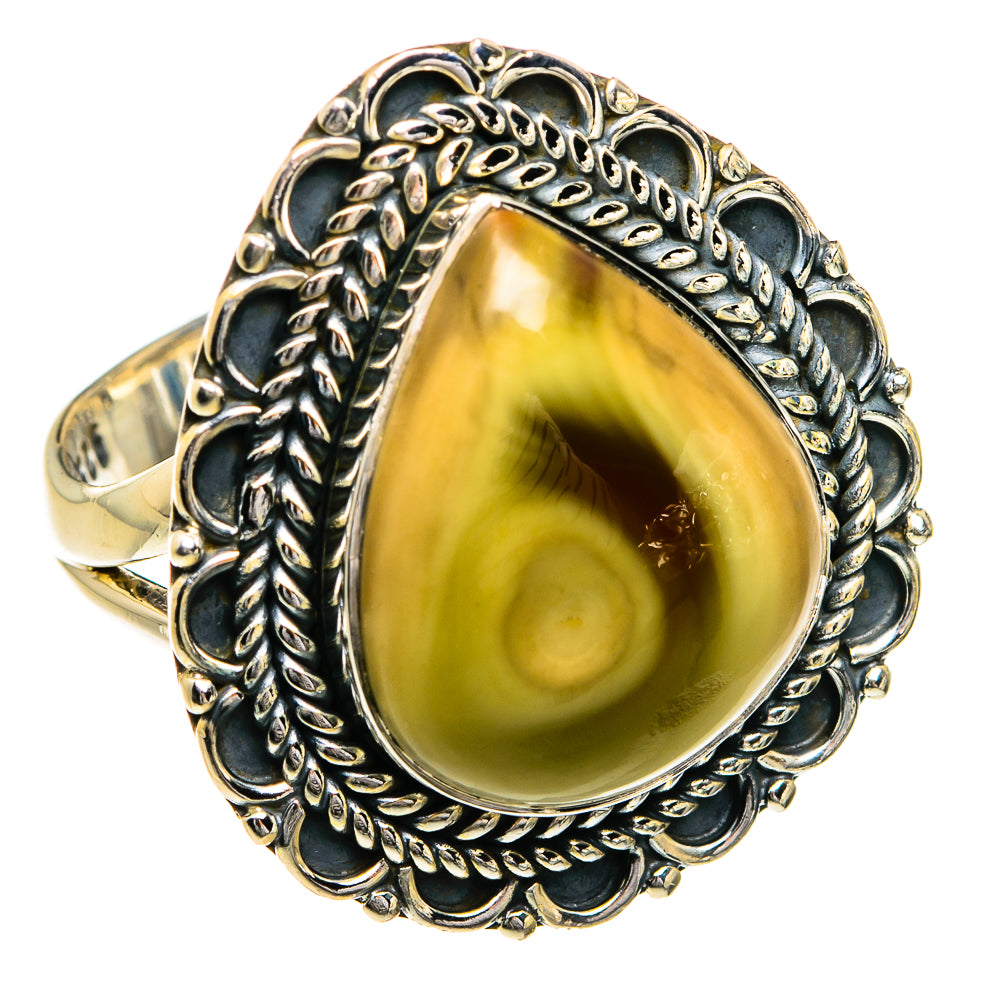 Willow Creek Jasper Rings handcrafted by Ana Silver Co - RING80212