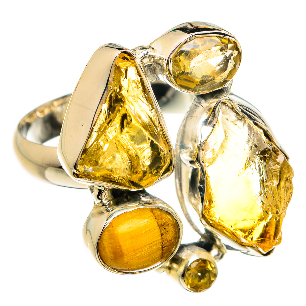 Citrine Rings handcrafted by Ana Silver Co - RING80319