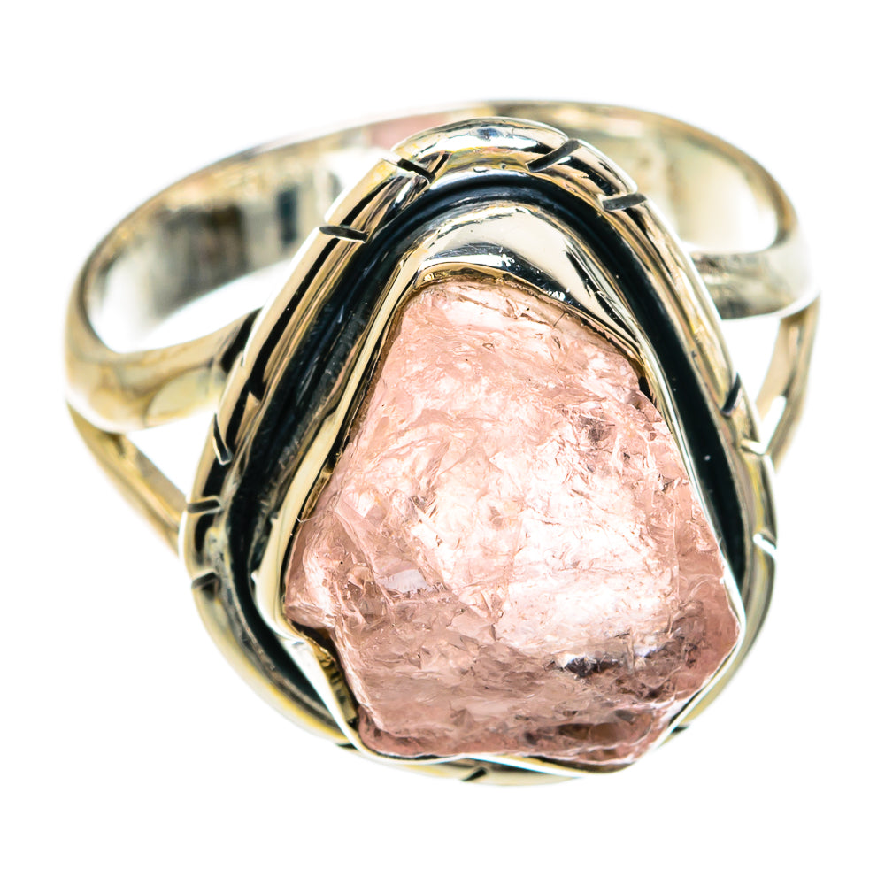 Rose Quartz Rings handcrafted by Ana Silver Co - RING80348