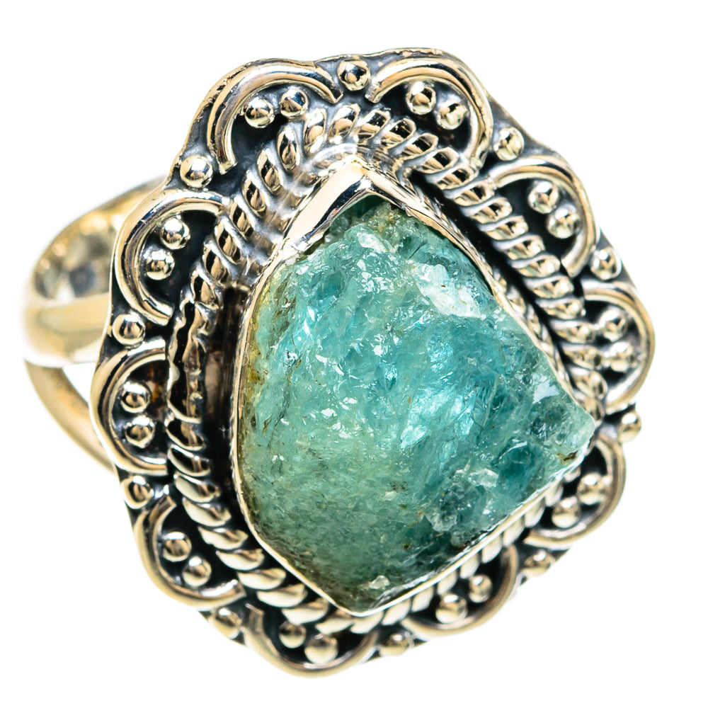 Aquamarine Rings handcrafted by Ana Silver Co - RING80364