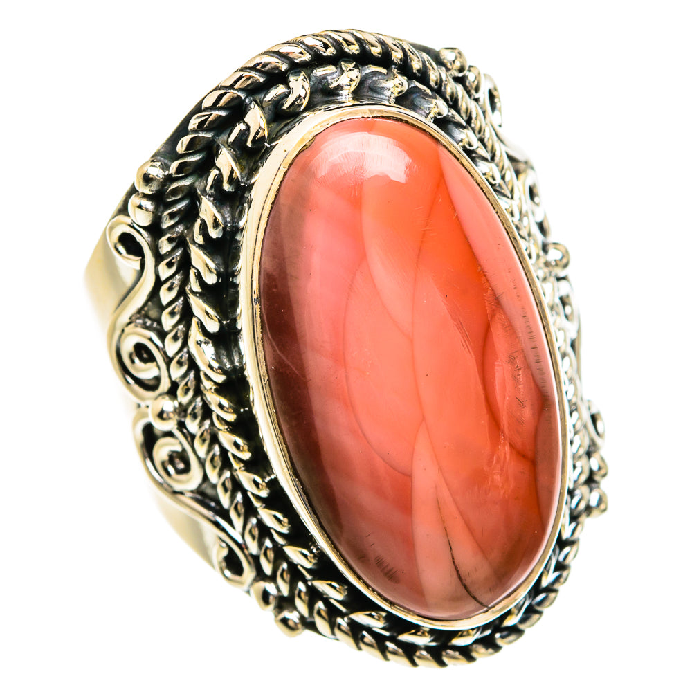 Mookaite Rings handcrafted by Ana Silver Co - RING80446
