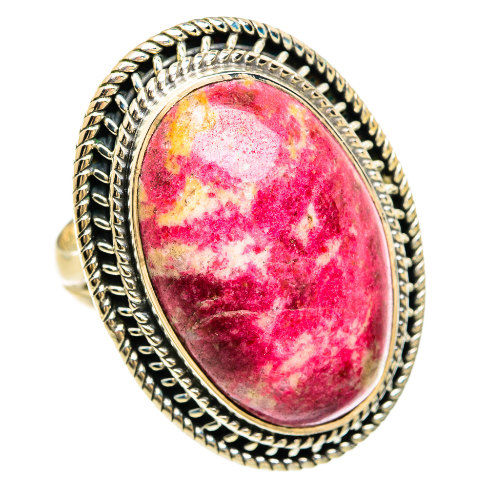 Thulite Rings handcrafted by Ana Silver Co - RING80549