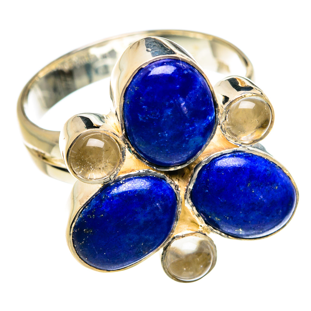 Lapis Lazuli Rings handcrafted by Ana Silver Co - RING80573