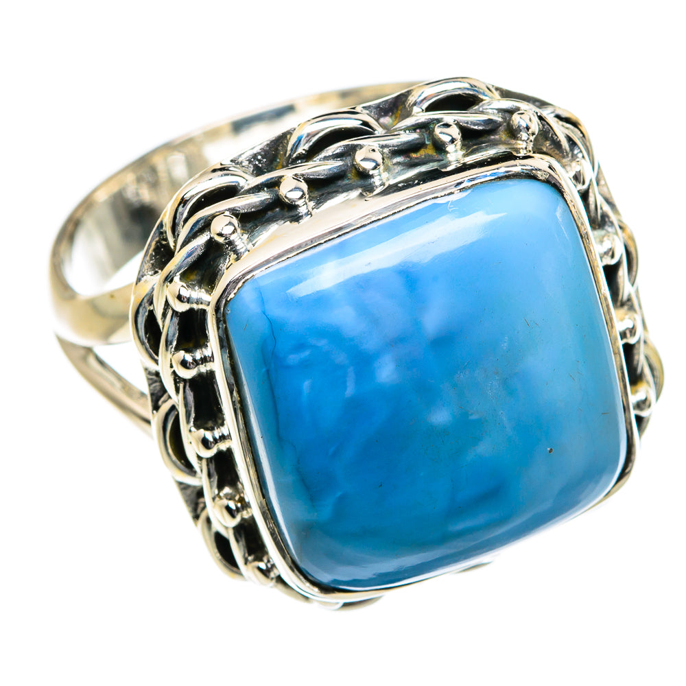 Larimar Rings handcrafted by Ana Silver Co - RING80574