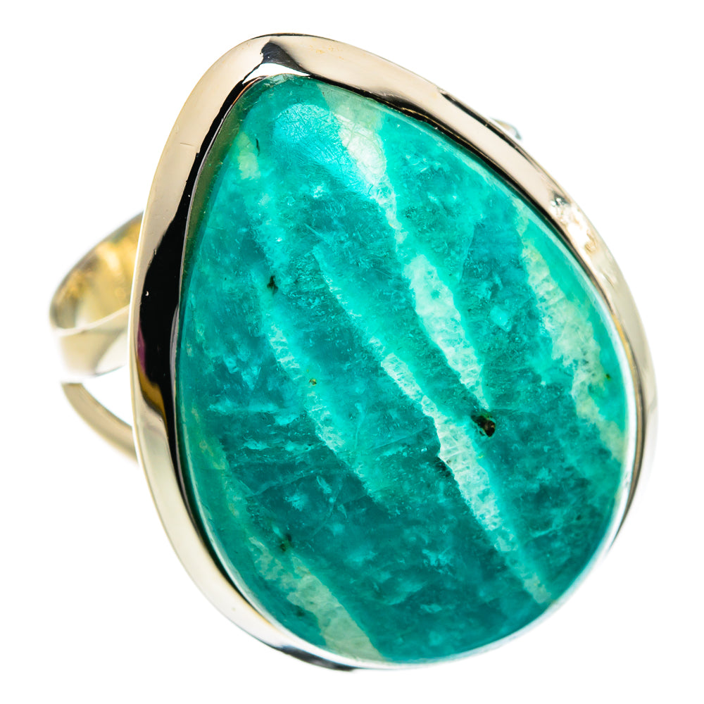 Amazonite Rings handcrafted by Ana Silver Co - RING80646