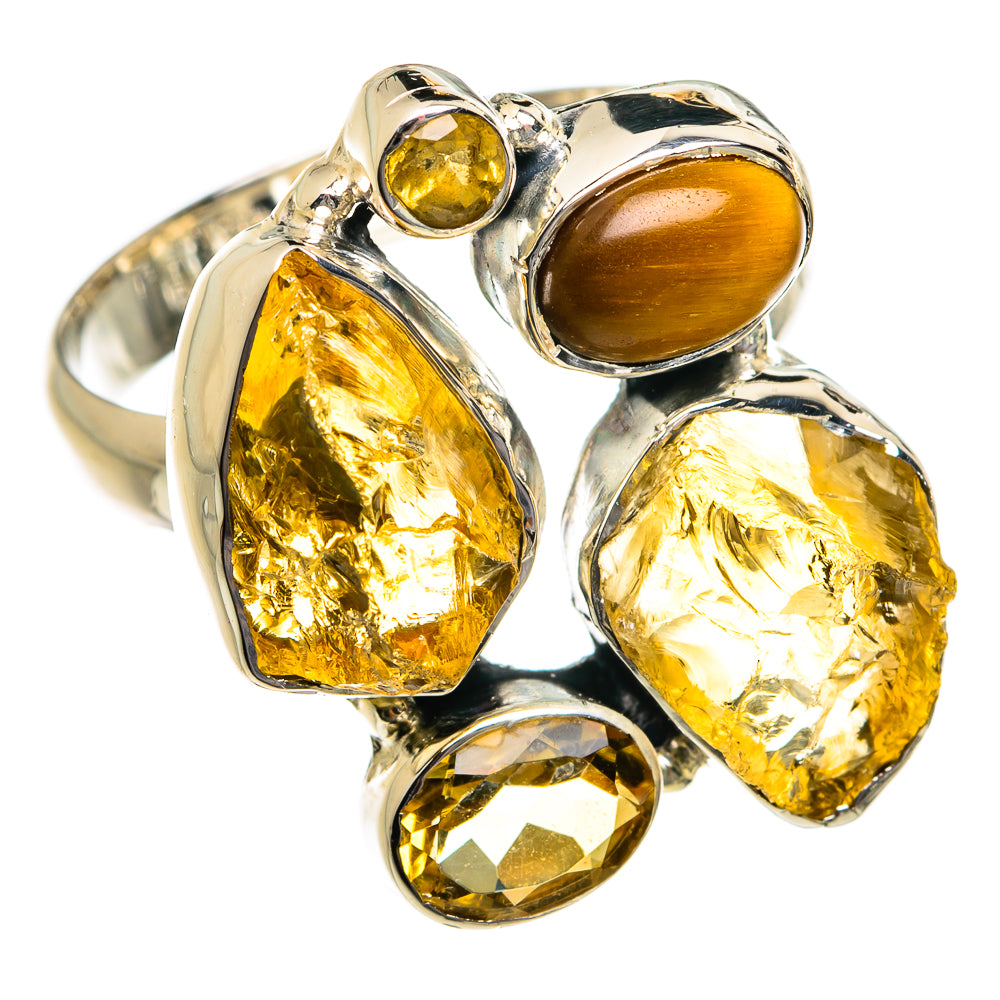 Citrine Rings handcrafted by Ana Silver Co - RING80682