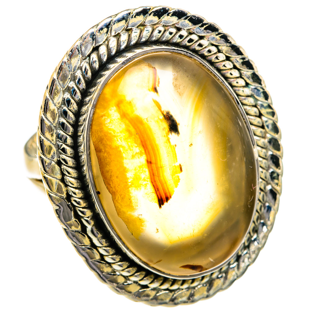 Montana Agate Rings handcrafted by Ana Silver Co - RING80826