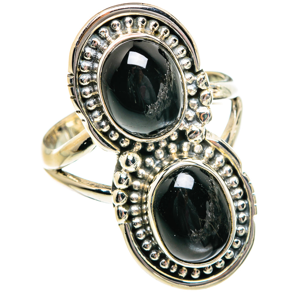 Black Onyx Rings handcrafted by Ana Silver Co - RING80930