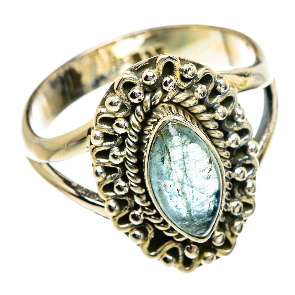 Aquamarine Rings handcrafted by Ana Silver Co - RING80982