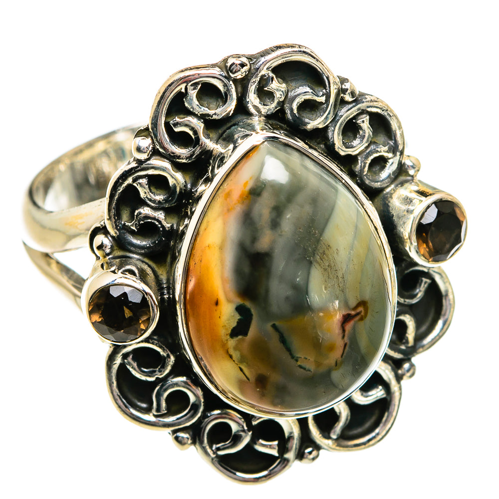 Willow Creek Jasper Rings handcrafted by Ana Silver Co - RING81028