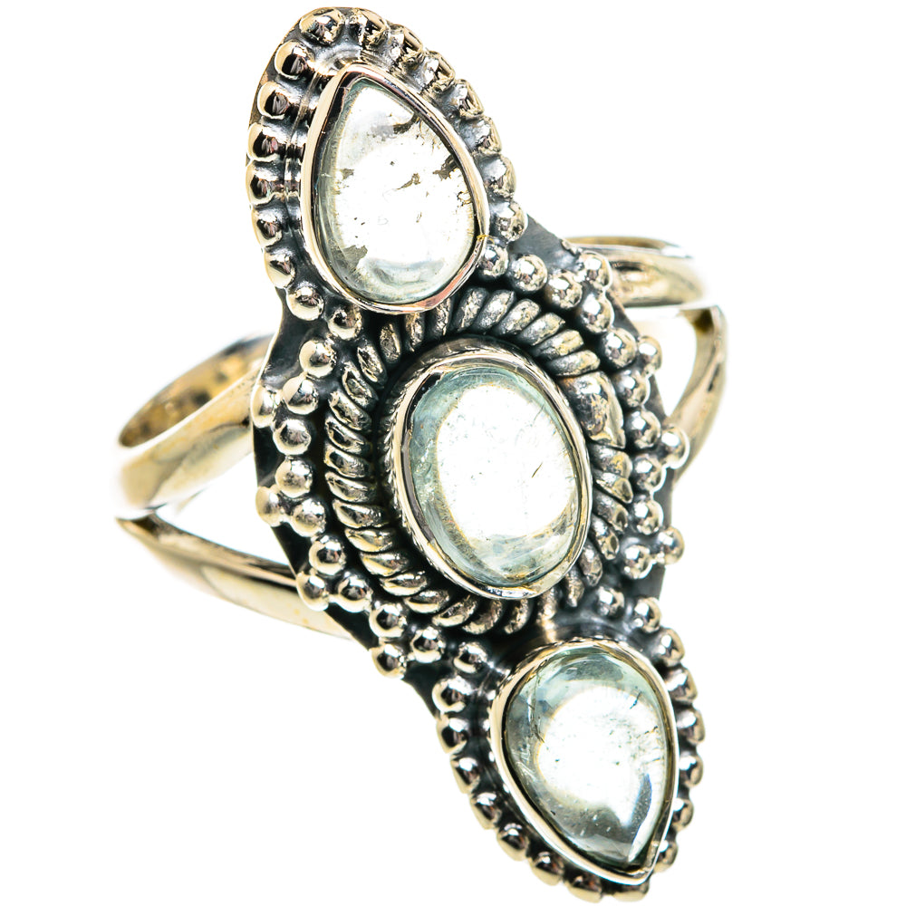 Aquamarine Rings handcrafted by Ana Silver Co - RING81052