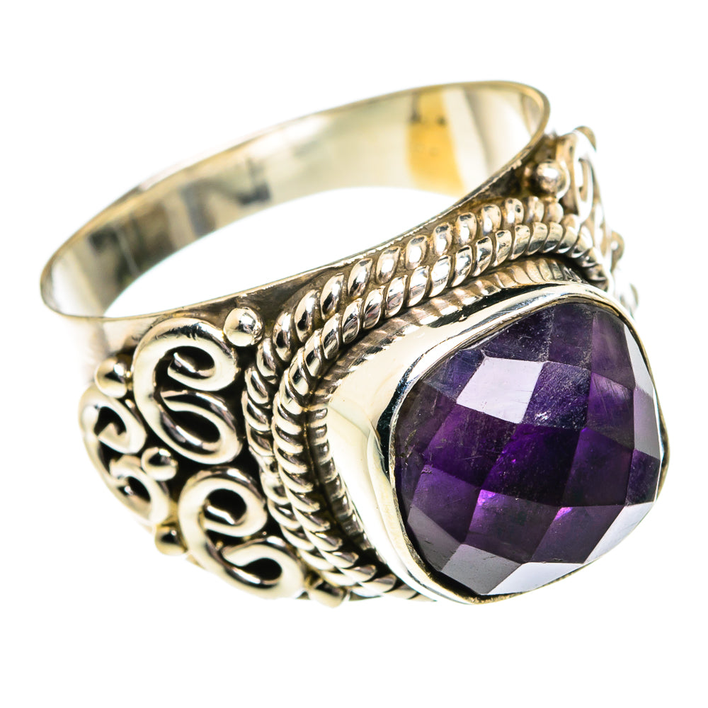 Amethyst Rings handcrafted by Ana Silver Co - RING81067