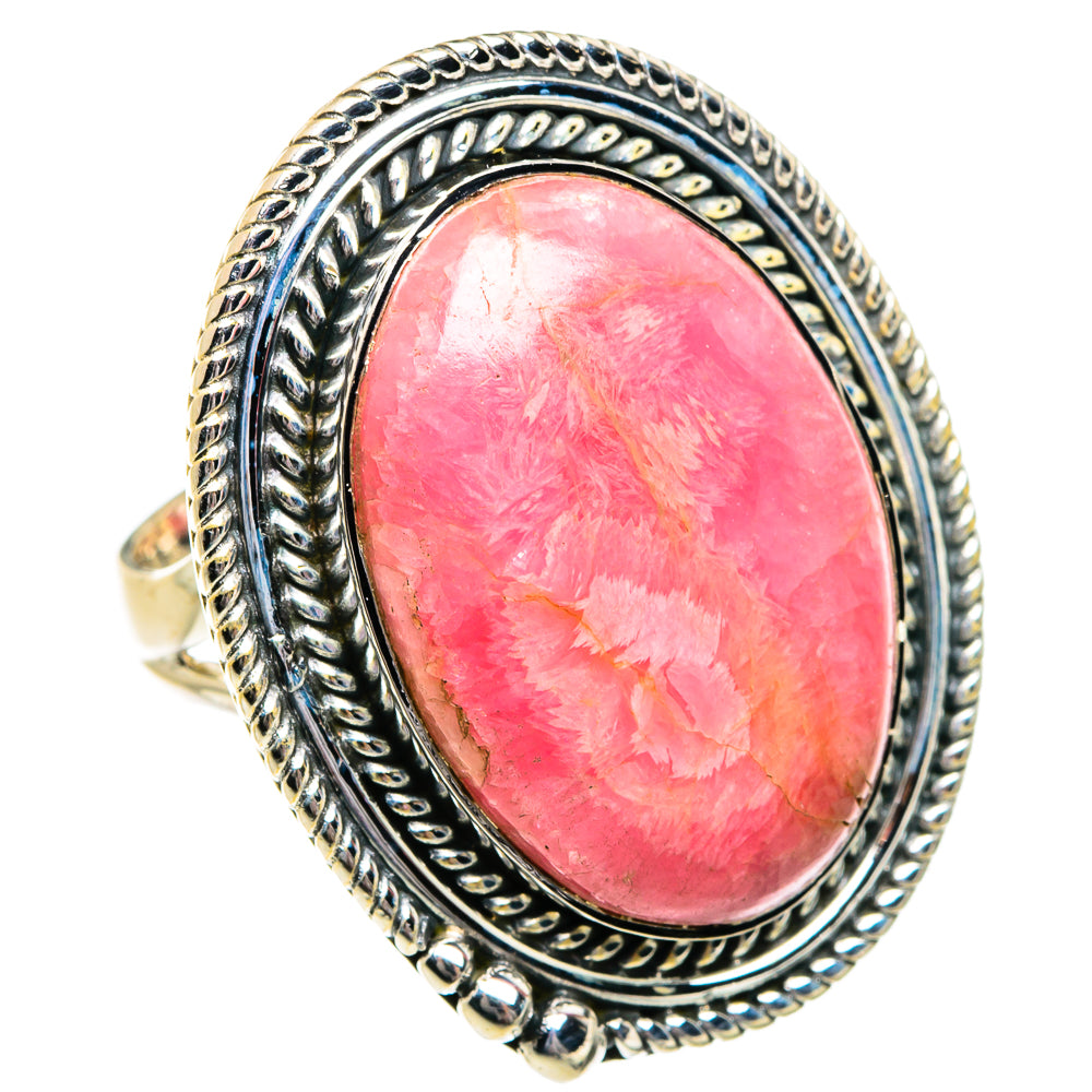Rhodochrosite Rings handcrafted by Ana Silver Co - RING81093