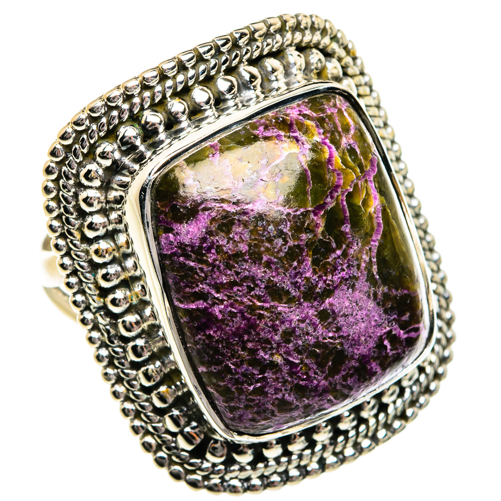 Stichtite Rings handcrafted by Ana Silver Co - RING81156