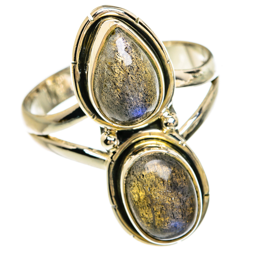 Labradorite Rings handcrafted by Ana Silver Co - RING81246