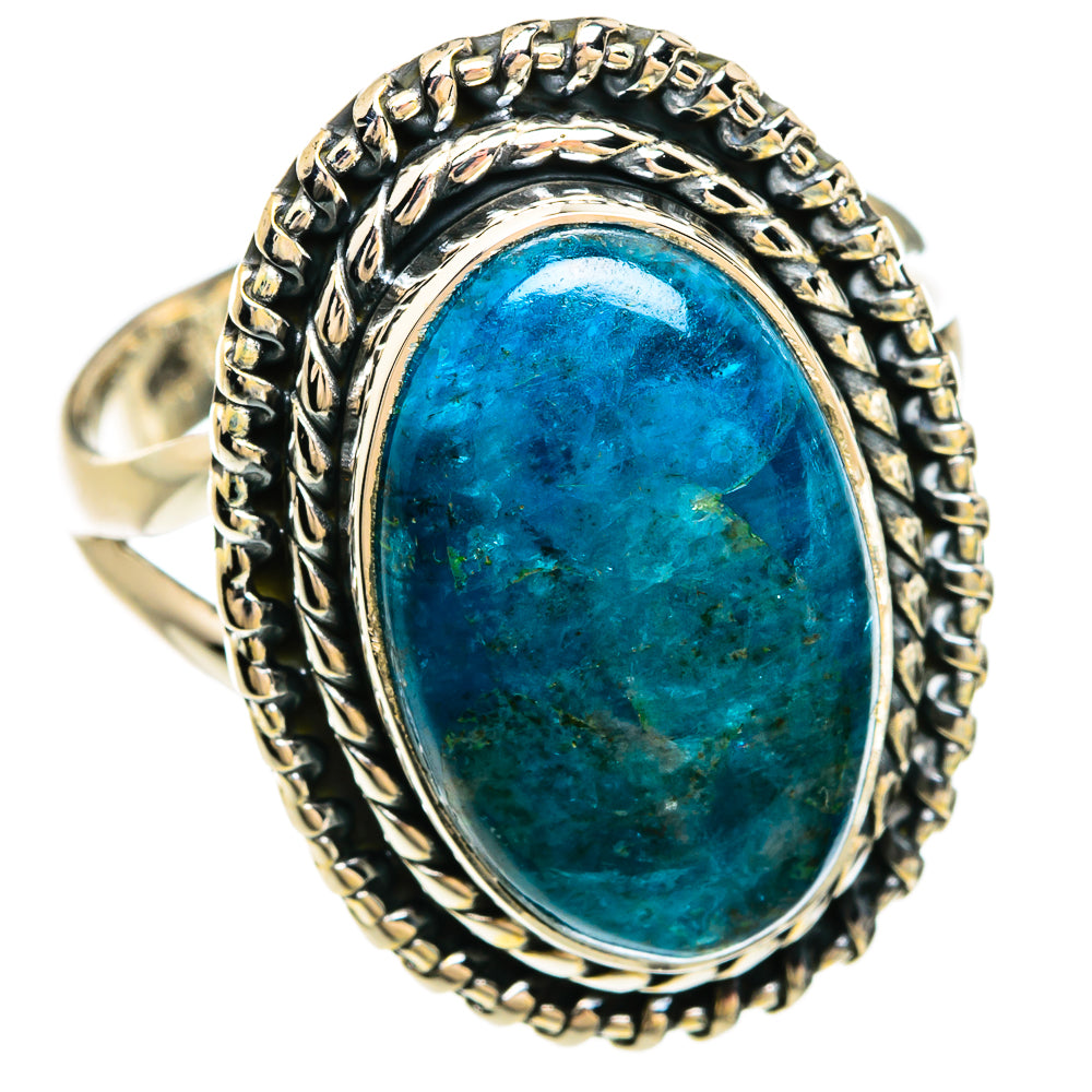 Chrysocolla Rings handcrafted by Ana Silver Co - RING81269