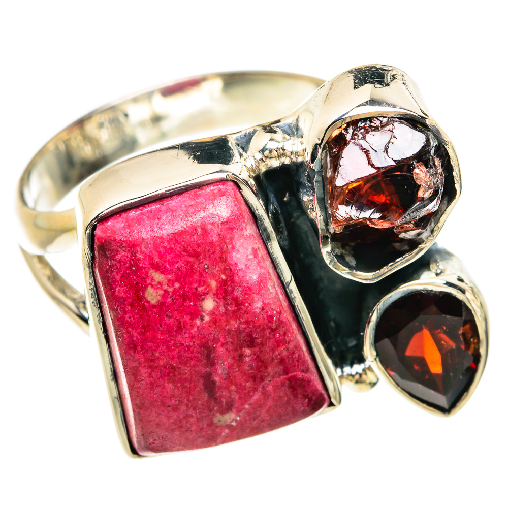 Thulite Rings handcrafted by Ana Silver Co - RING81352