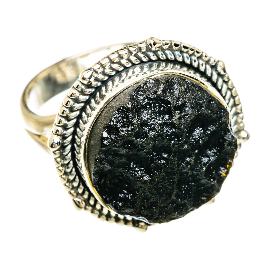 Tektite Rings handcrafted by Ana Silver Co - RING81356