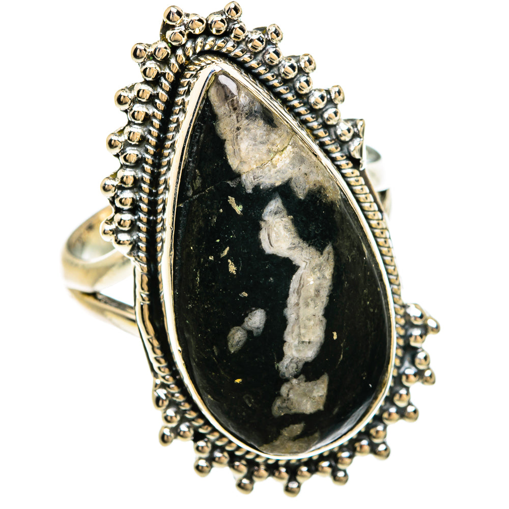 Pinolith Jasper Rings handcrafted by Ana Silver Co - RING81461