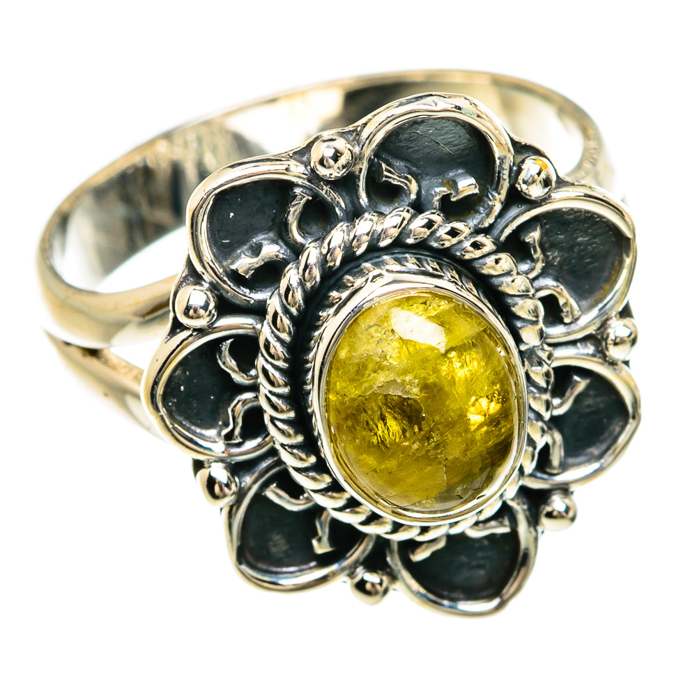 Citrine Rings handcrafted by Ana Silver Co - RING81550