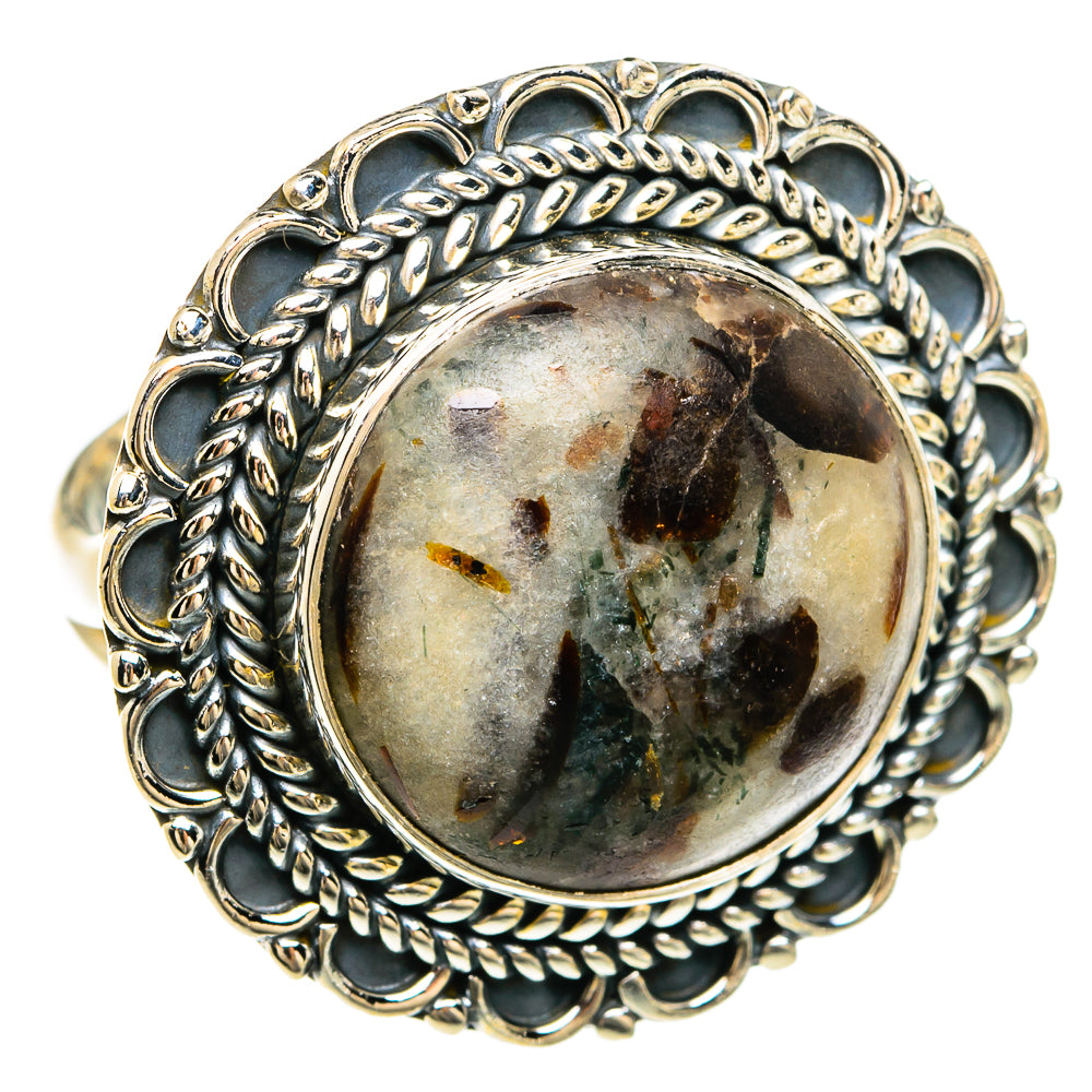 Astrophyllite Rings handcrafted by Ana Silver Co - RING81584 - Photo 2