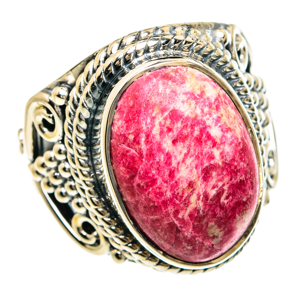 Thulite Rings handcrafted by Ana Silver Co - RING81590