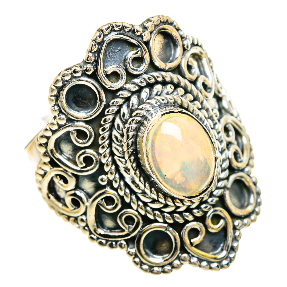 Ethiopian Opal Rings handcrafted by Ana Silver Co - RING81632