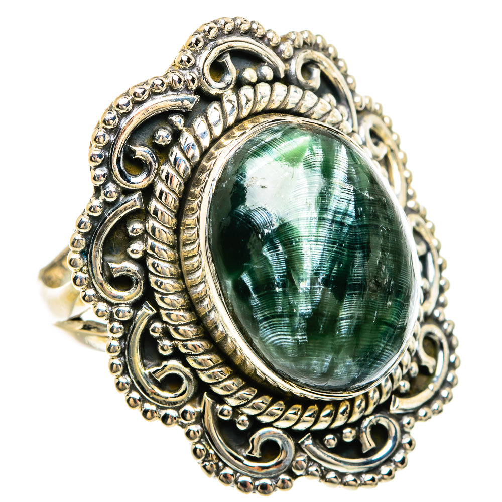 Seraphinite Rings handcrafted by Ana Silver Co - RING81668