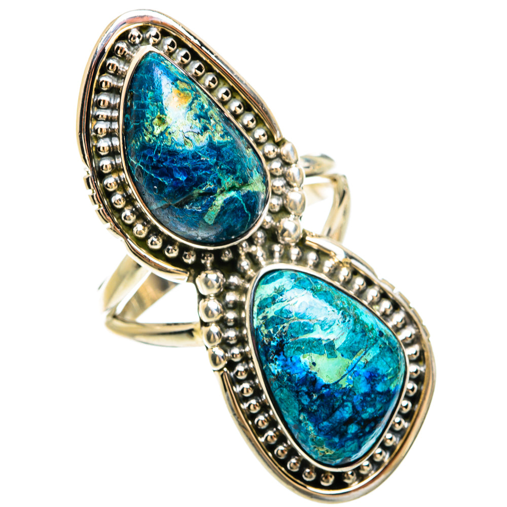 Azurite Rings handcrafted by Ana Silver Co - RING81697