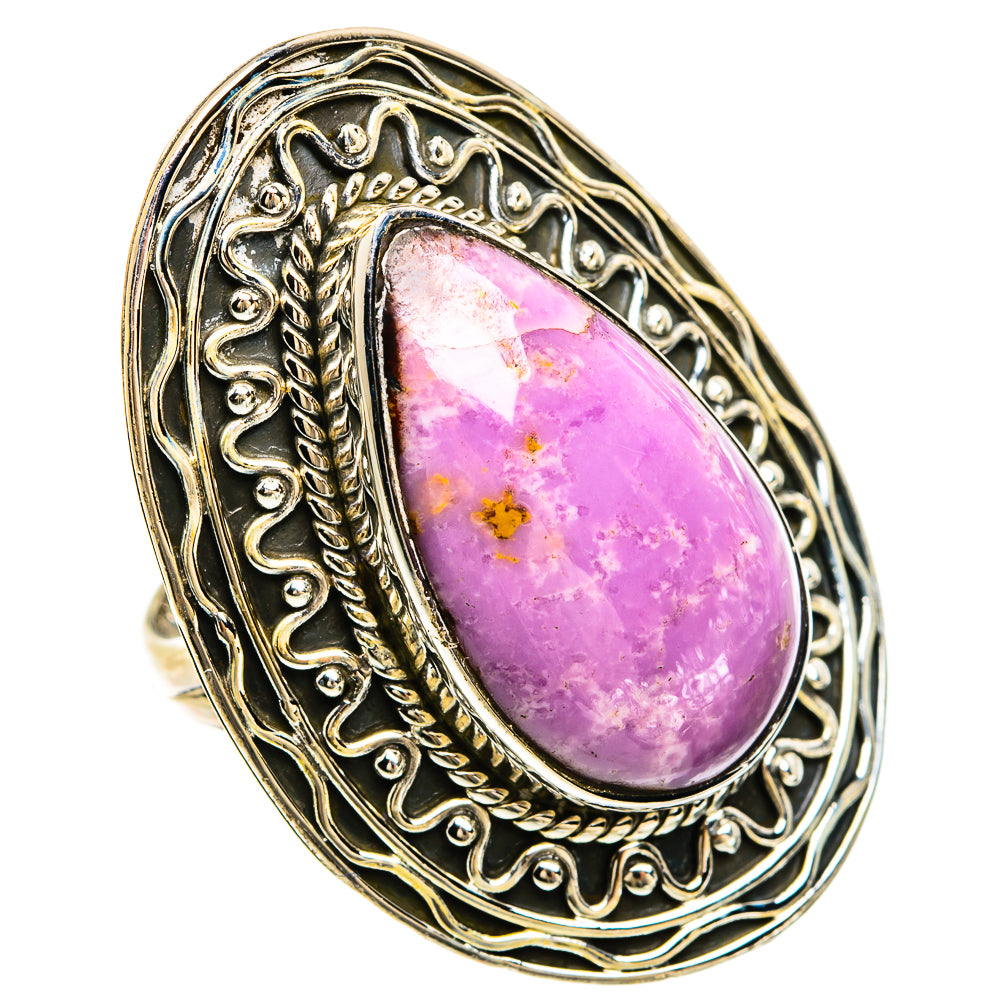 Phosphosiderite Rings handcrafted by Ana Silver Co - RING81753