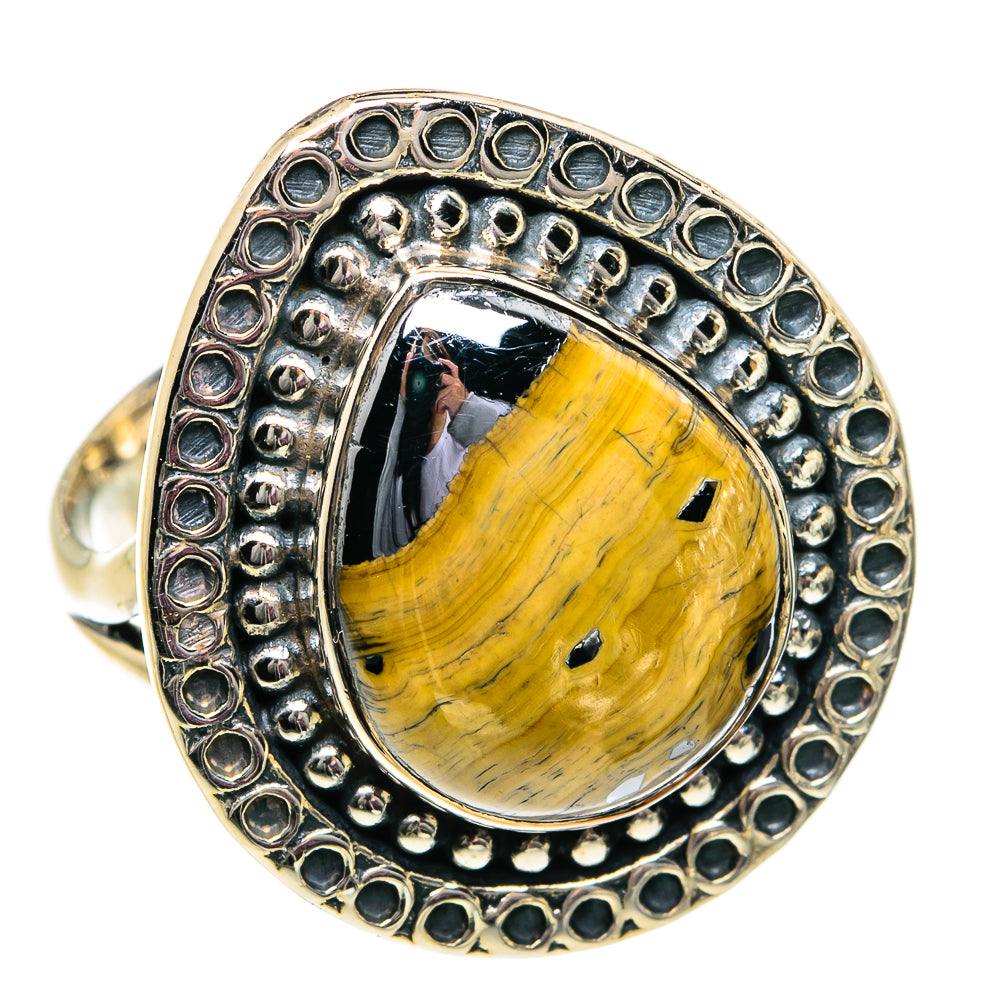 Schalenblende Rings handcrafted by Ana Silver Co - RING81784 - Photo 2