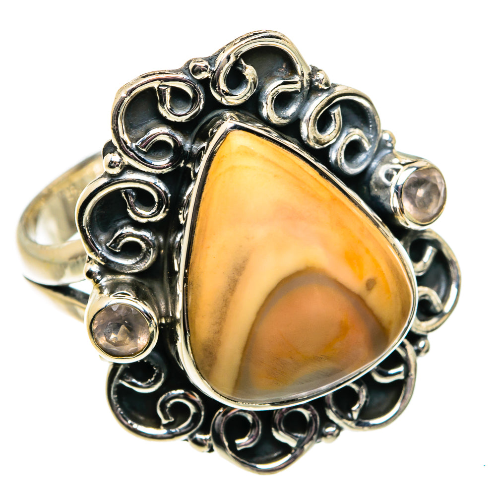 Willow Creek Jasper Rings handcrafted by Ana Silver Co - RING81893 - Photo 2