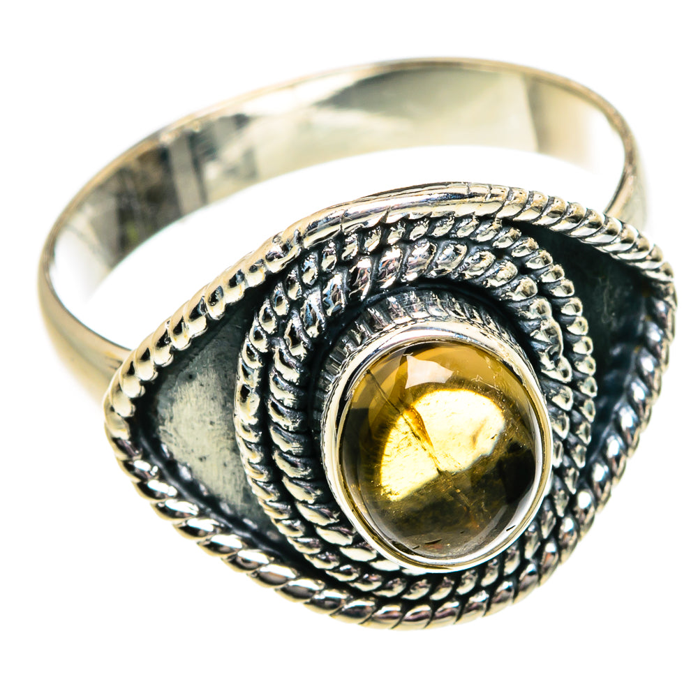 Citrine Rings handcrafted by Ana Silver Co - RING81959