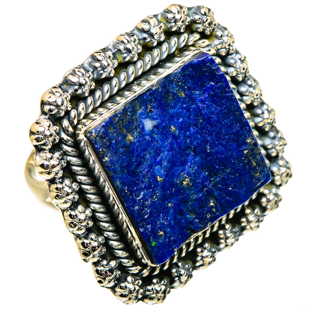 Lapis Lazuli Rings handcrafted by Ana Silver Co - RING81994