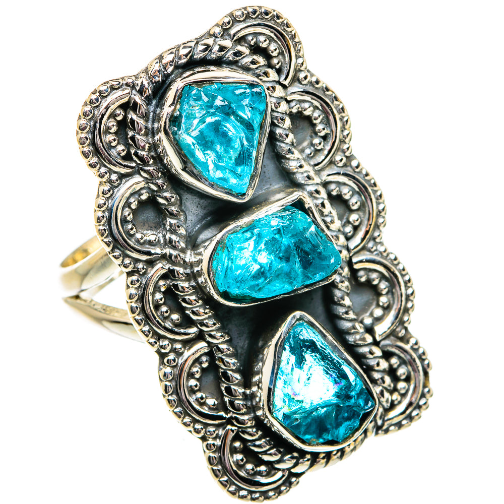 Apatite Rings handcrafted by Ana Silver Co - RING81995