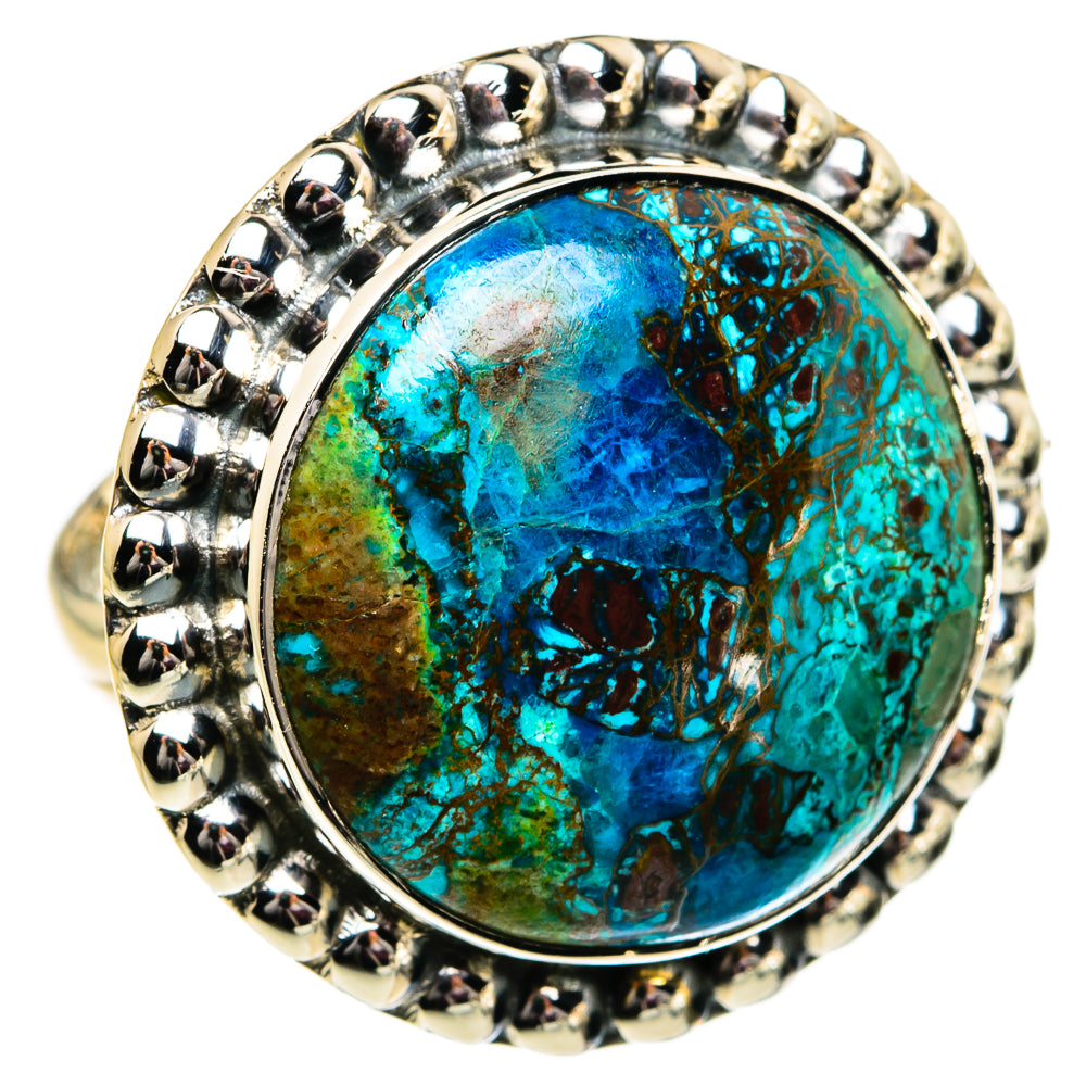 Shattuckite Rings handcrafted by Ana Silver Co - RING82060
