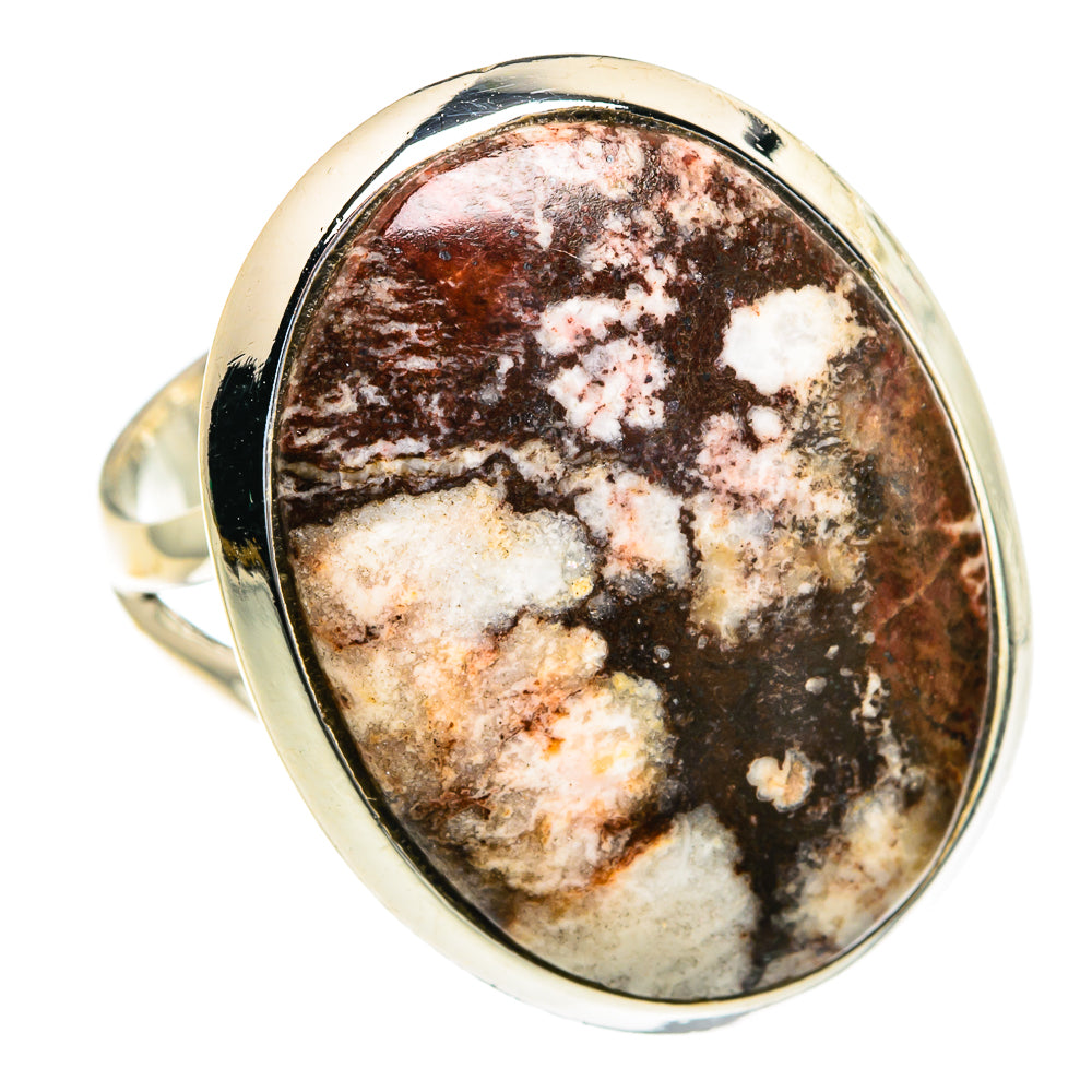 Peanut Wood Jasper Rings handcrafted by Ana Silver Co - RING82157