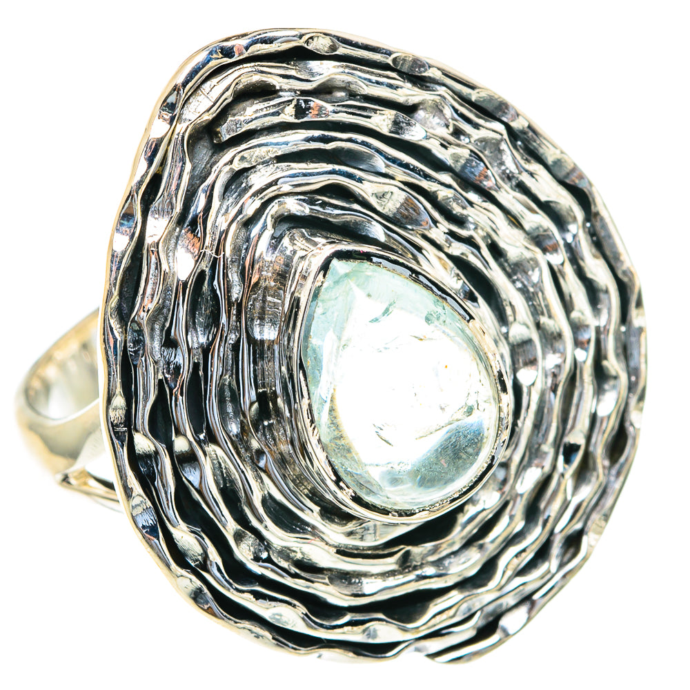 Aquamarine Rings handcrafted by Ana Silver Co - RING82199 - Photo 2