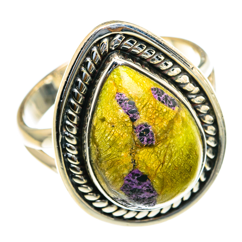 Atlantisite Rings handcrafted by Ana Silver Co - RING82227 - Photo 2
