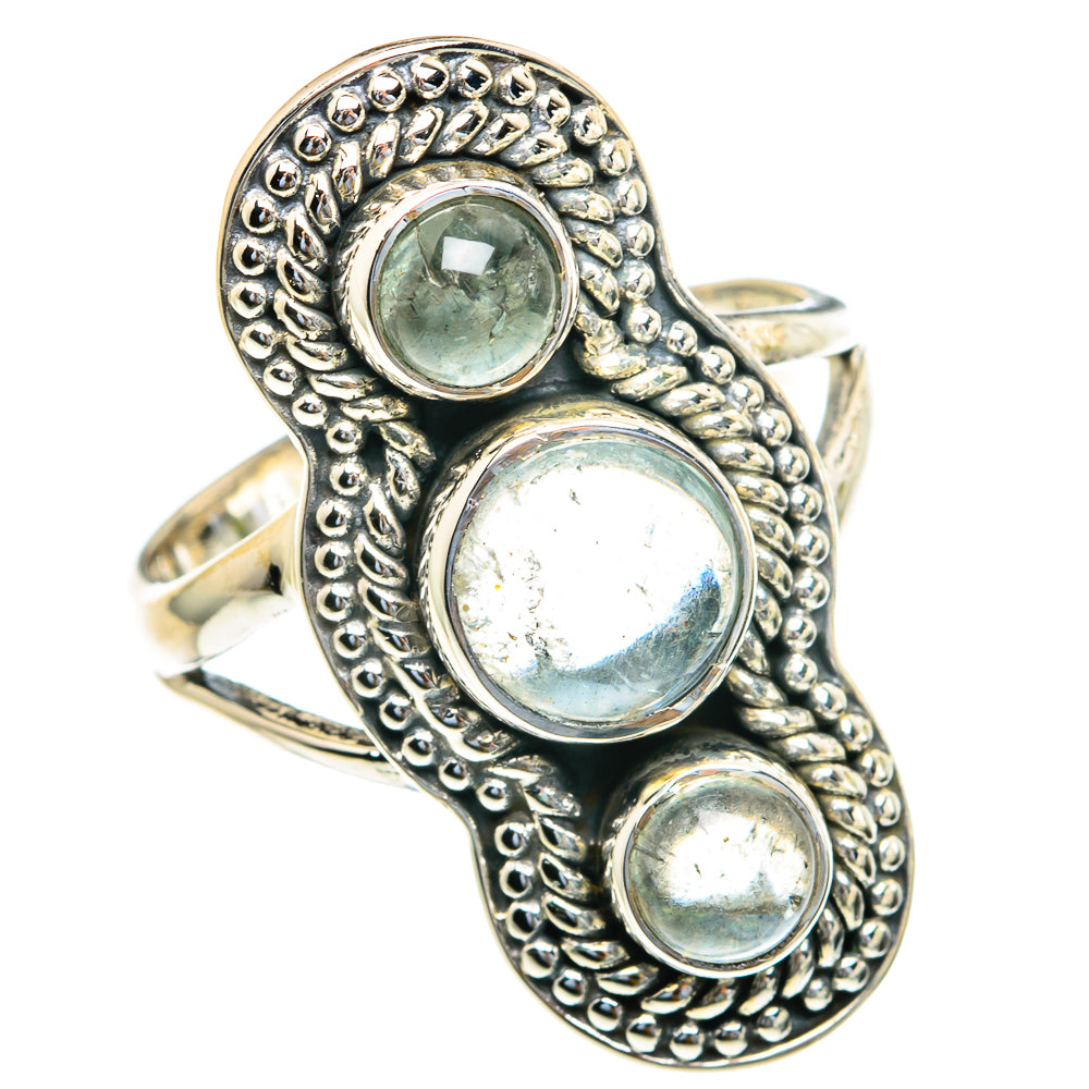 Aquamarine Rings handcrafted by Ana Silver Co - RING82228
