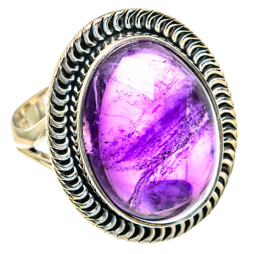 Amethyst Rings handcrafted by Ana Silver Co - RING82296