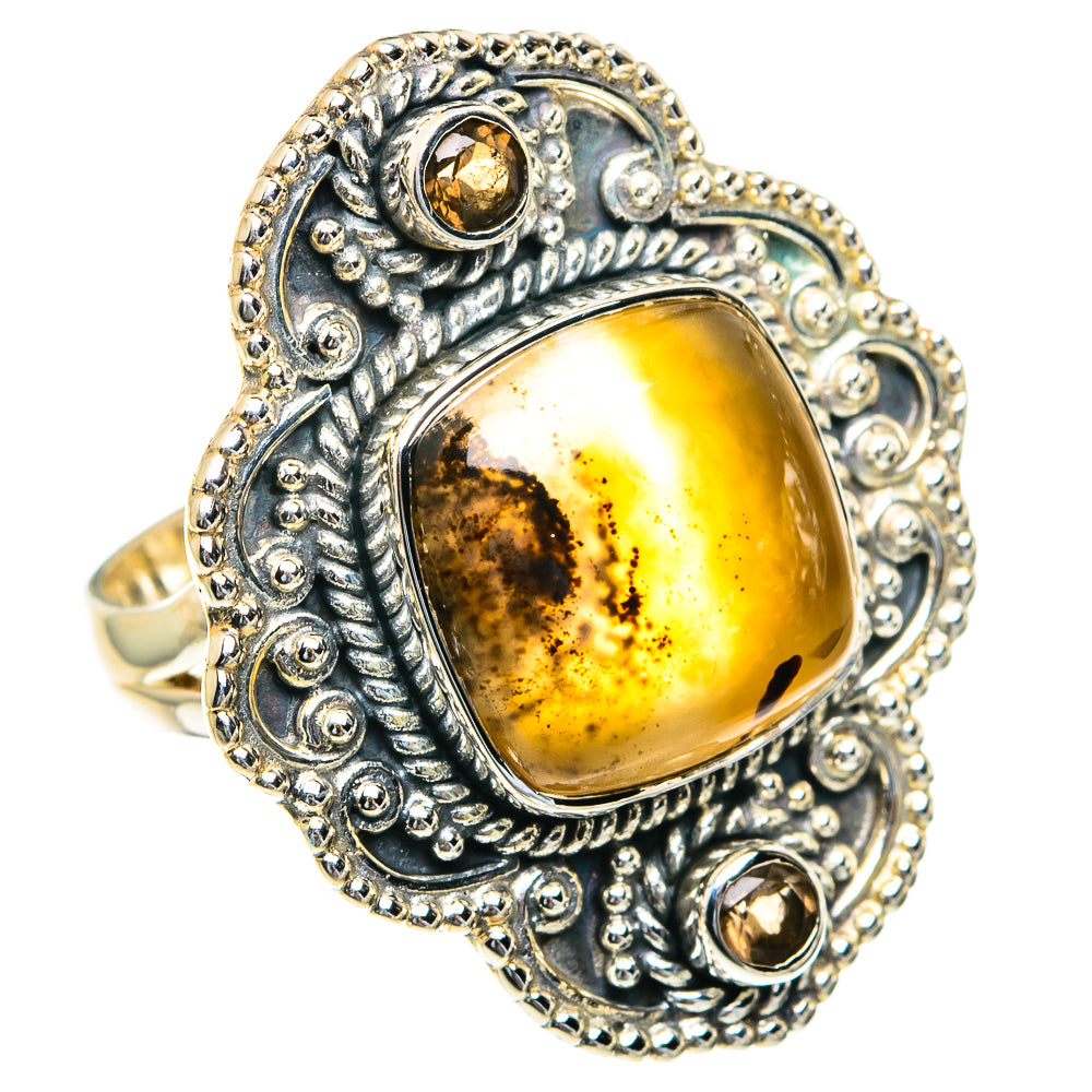 Montana Agate Rings handcrafted by Ana Silver Co - RING82332